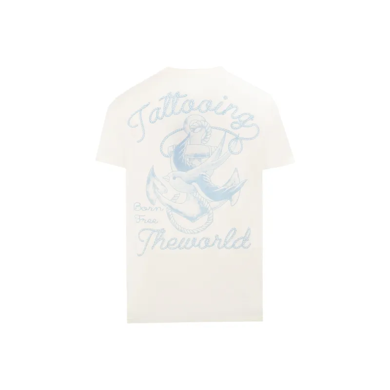 Ed Hardy T Shirts Unisex White-1