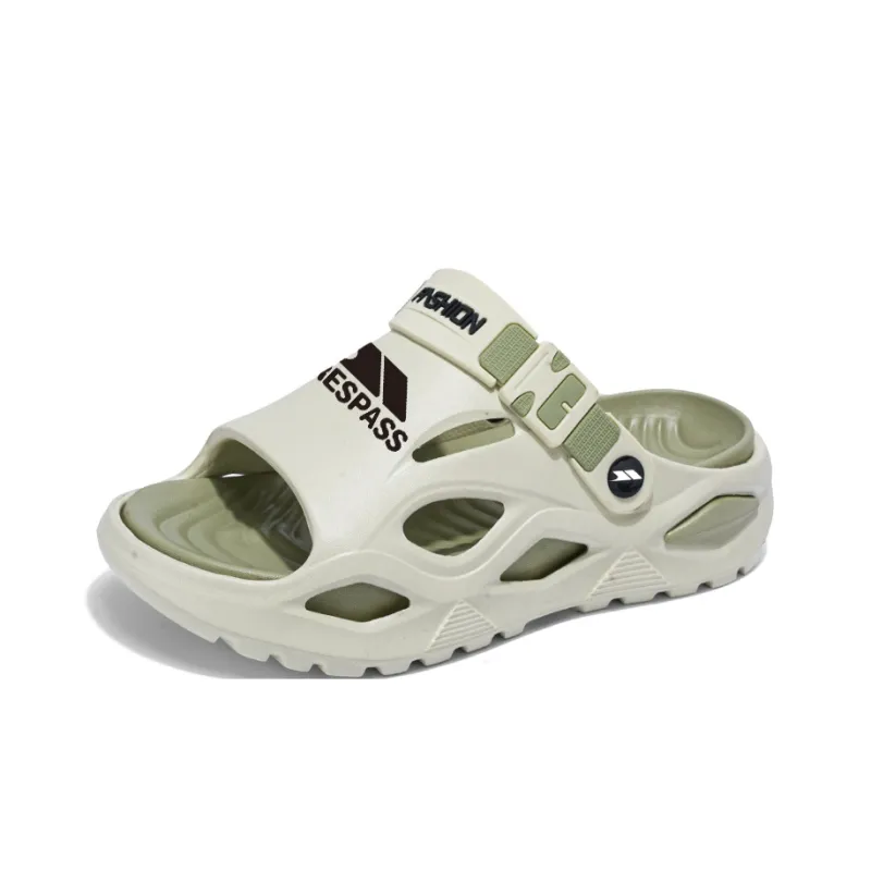 TRESPASS Beach Sandals Men Black, Gray, Beige, Green-2
