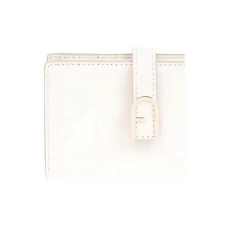 Furla Leather Wallet Women's White-4