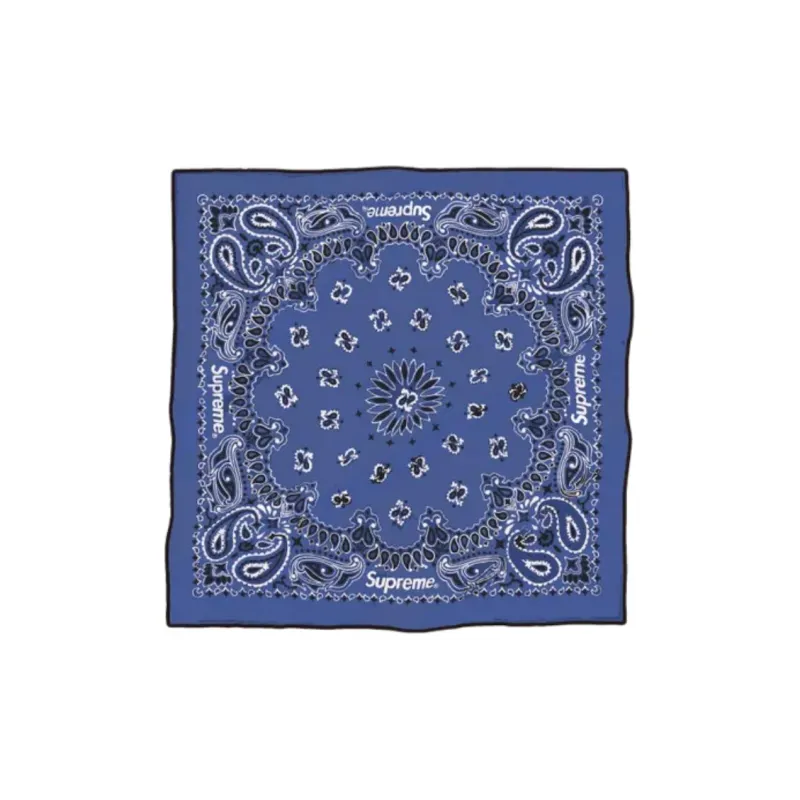 Supreme Silk Scarves Unisex Multicolor-2
