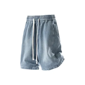 Emoji Denim Shorts Unisex