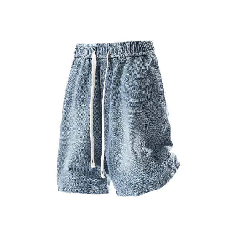 Emoji Denim Shorts Unisex-0