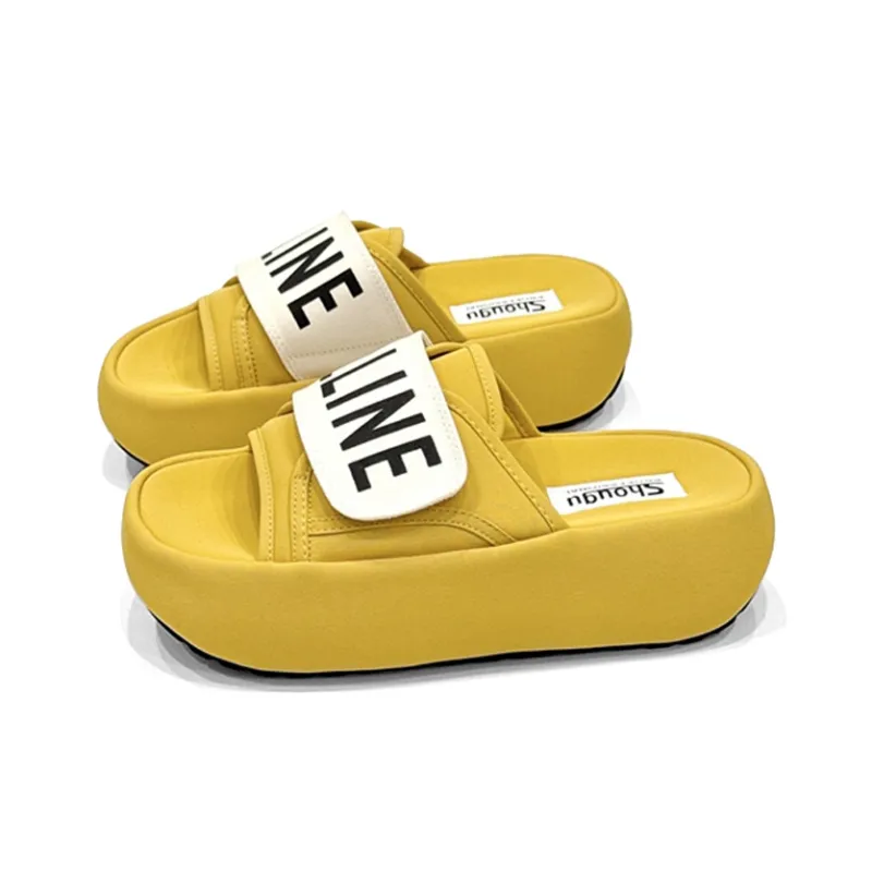 Shougu Rubber Sole Slip Resistant Slide Slippers Women's-1
