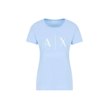 ARMANI EXCHANGEAE SS24 Drop Shoulder Sleeve T Shirt Women's