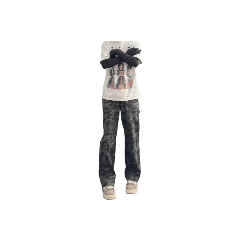 KVIV Jeans Men Camouflage -0