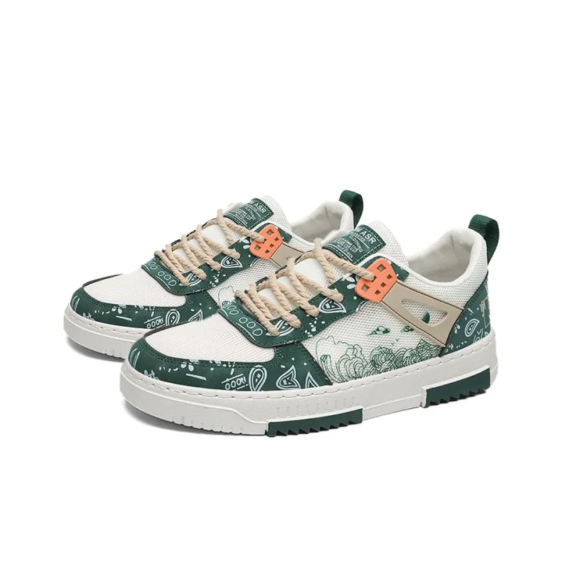 TEXWOOD Low Top Skateboard Shoes Men's-8
