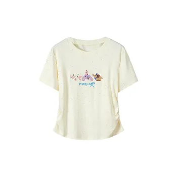 TOUCH T Shirts Women's Apricot