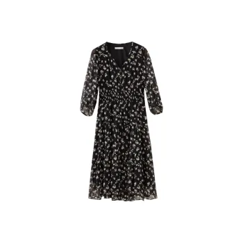 SHUIYUNJIAN Short Sleeved Dress Women's