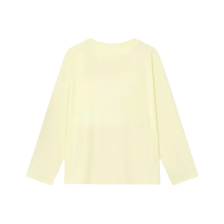 YGPRW T Shirts Women's Beige Yellow-1