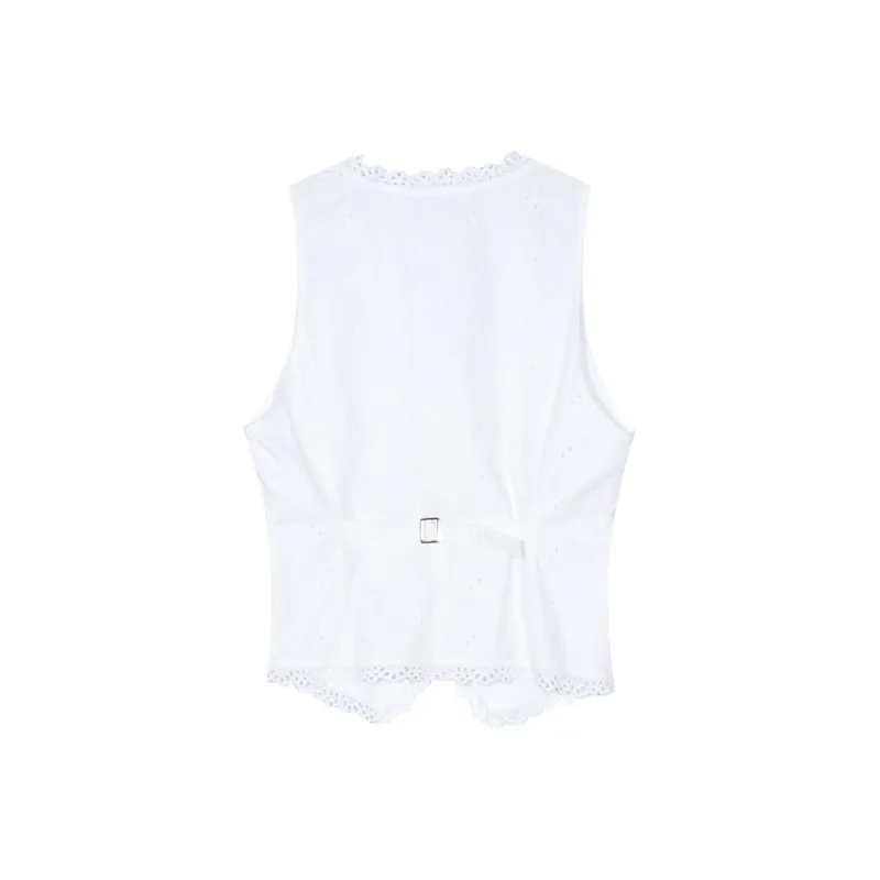 ELF SACK Vests Women's Elegance White-1