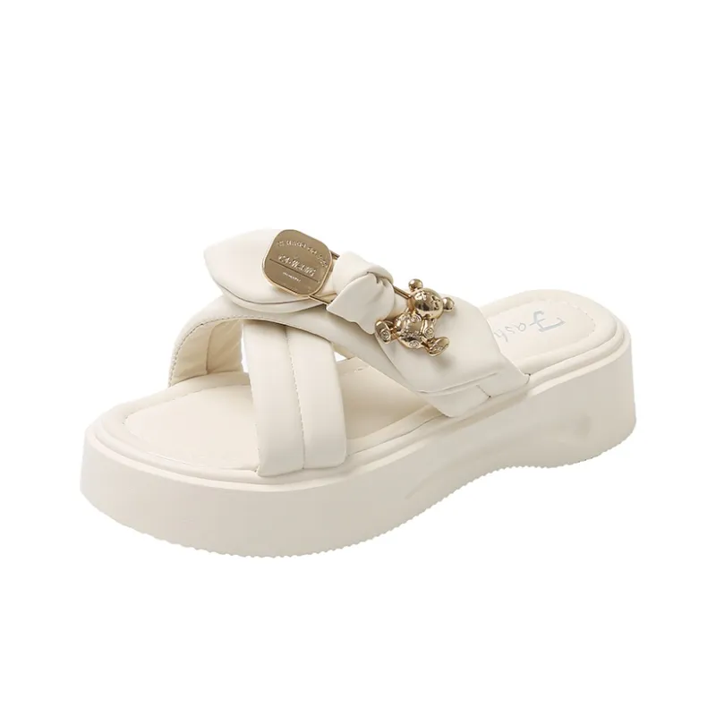 WUJI Slip Resistant Abrasion Resistant Slide Slippers Women's-0