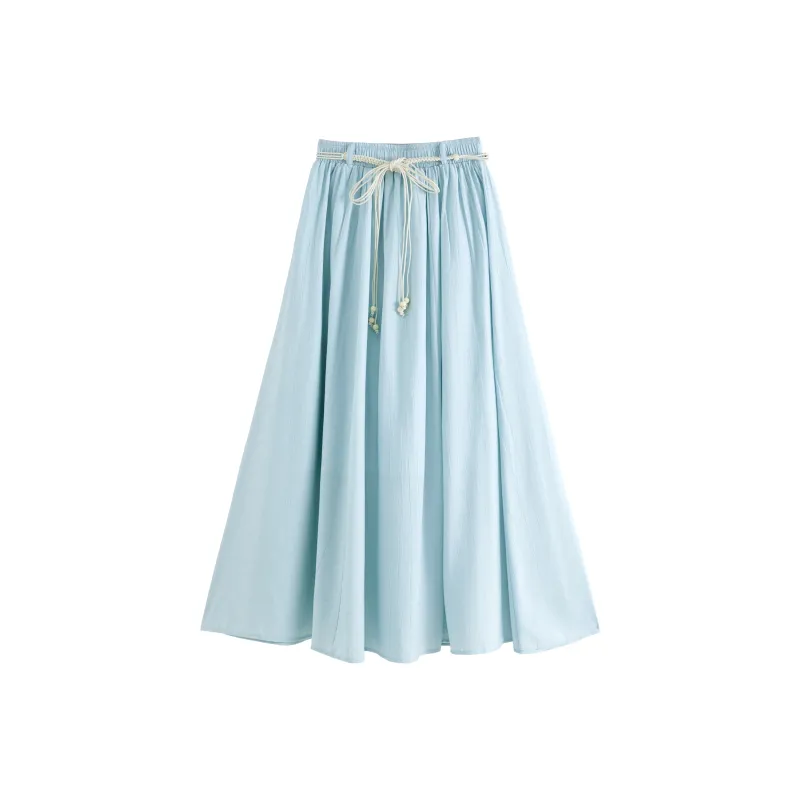 Ning Cai Yuer Casual Long Skirt Women's-0