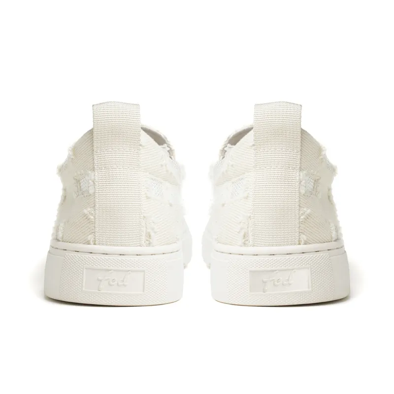 FED Low Top Casual Shoes Men's White-4