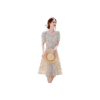 Still Quiet Short Sleeved Dress Women's