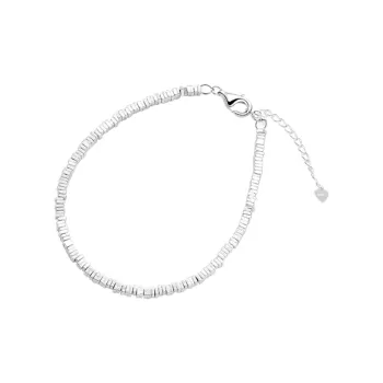 Silver 999 Fine Silver Fragment Bracelet Women's New Chinese Style, Peaceful Jewelry