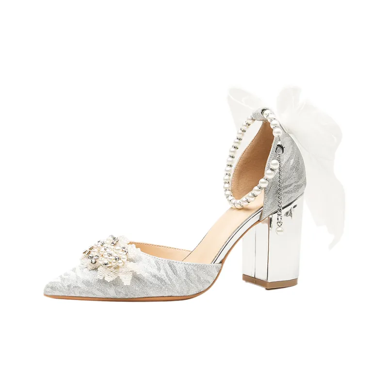 GOSO Chunky Heel High Heels Women's-7