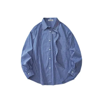 BRUMAIRE Shirt Unisex Sapphire Blue