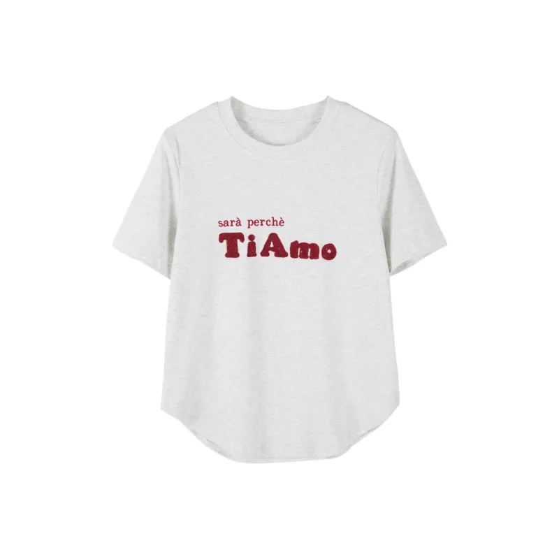 TOUCH T Shirts Women's Light Gray-0