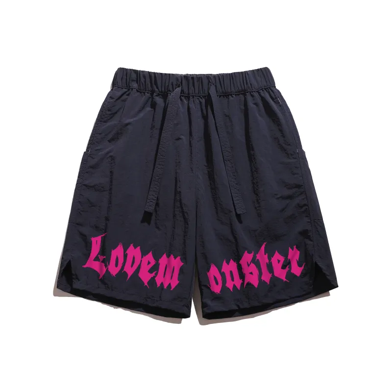Love Monster Casual Shorts Unisex-14