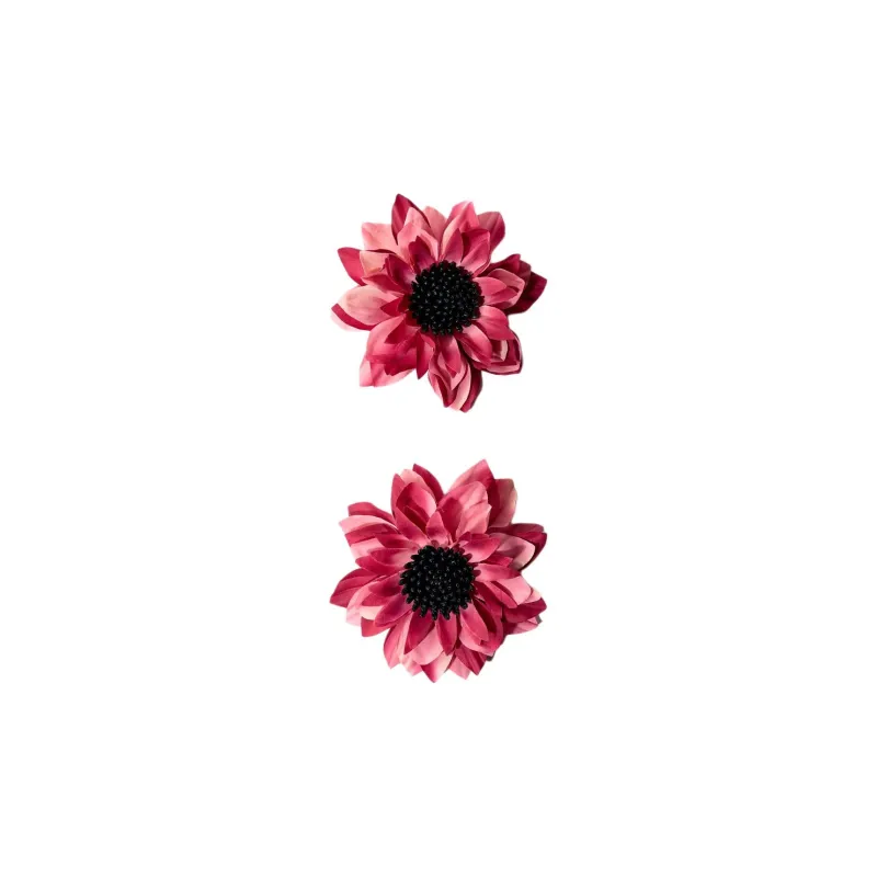 ZARA Polyester Earrings Women's Pink-1