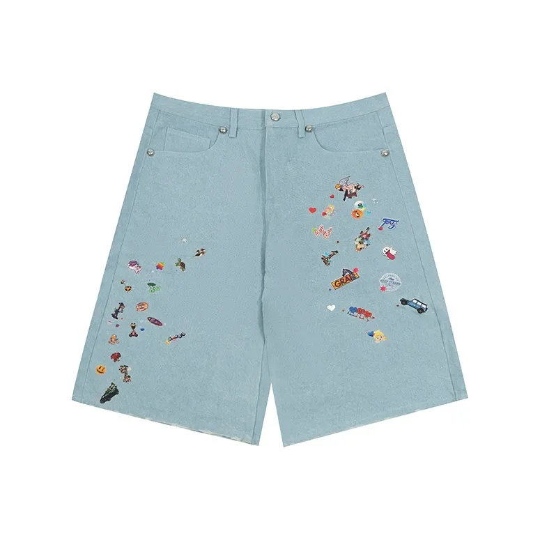 GRAF Denim Shorts Unisex-0