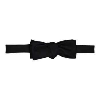 THOM BROWNE· Mulberry Silk Bow Tie Unisex Black