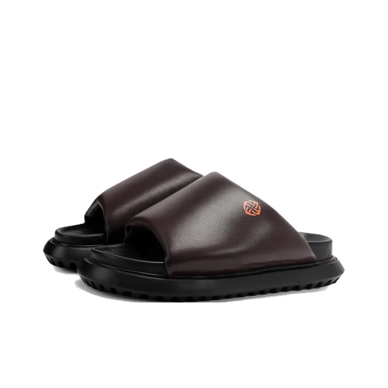 Voguhomme Slip Resistant Abrasion Resistant Slide Slippers Men's-4