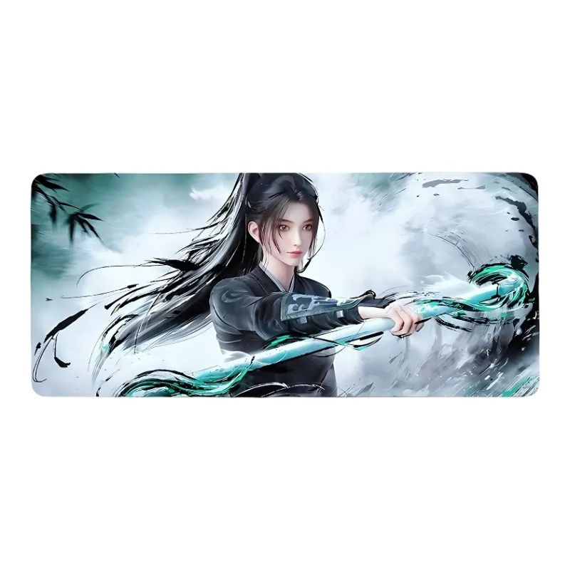 DANYIN Sword Arrives Ning Yao Extra Large Esports Computer Table Mats Anime Keyboard Mat Mouse Pads-4