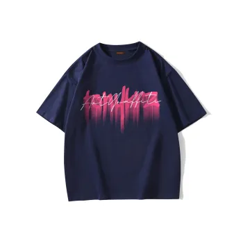 TONYKRZ T Shirts Unisex Navy Blue