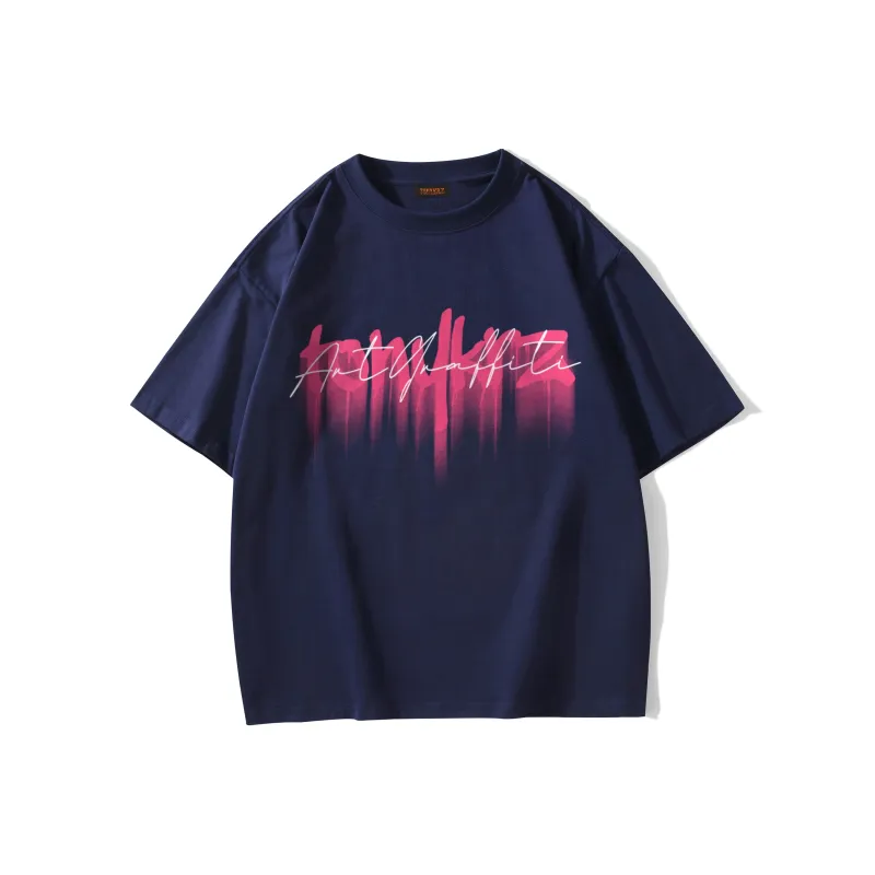 TONYKRZ T Shirts Unisex Navy Blue-0