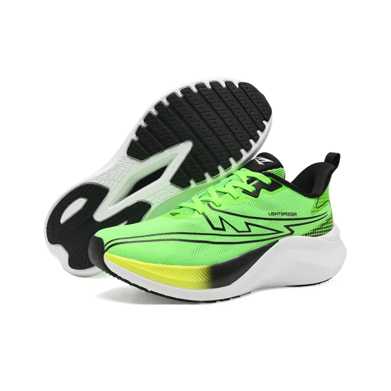 LIGHTSPEEDER Starblade Running Shoes Unisex Low Top White/Black/Green/Cyan-19