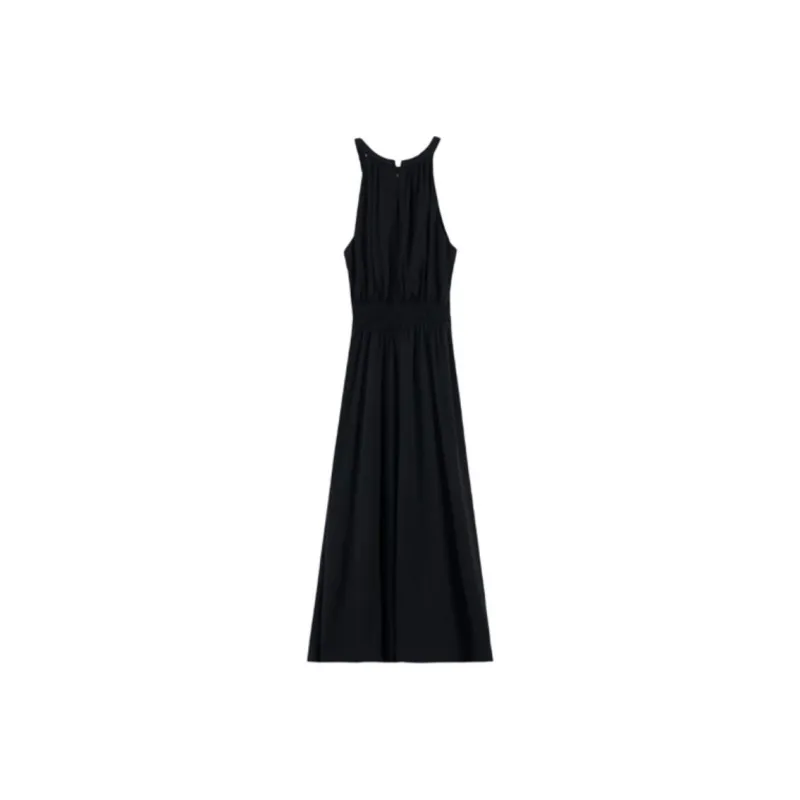 OZVO Sleeveless Dresses Women's Black-1
