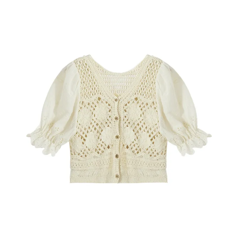 XIANGYING Knitwear Women's Beige-0
