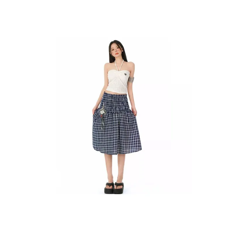 YINLEI Casual Long Skirt Women's-0