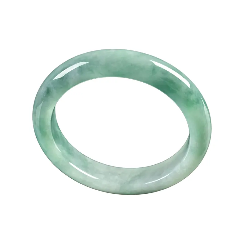 PUPAN Ice Glutinous Jadeite Bangles Women's-0