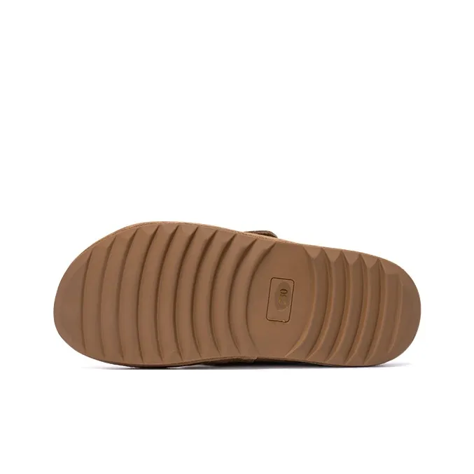 Martniel Rubber Sole Slip Resistant Slide Slippers Women's Earth Yellow-2