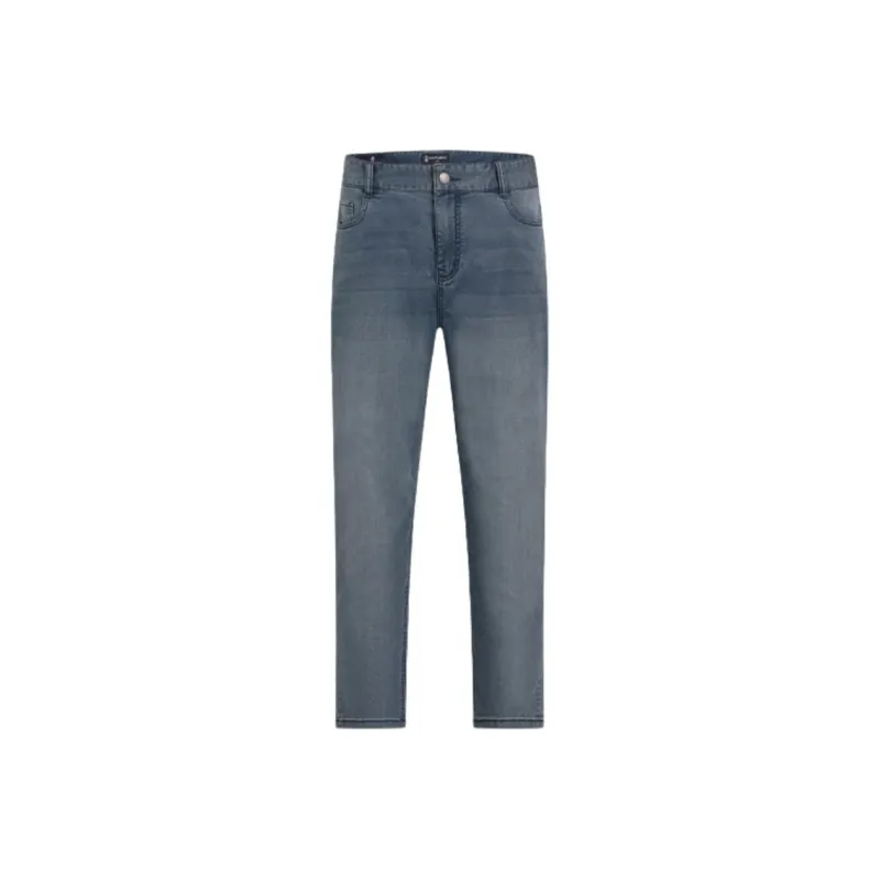 Hush Puppies Jeans Men Vintage Blue Denim-0