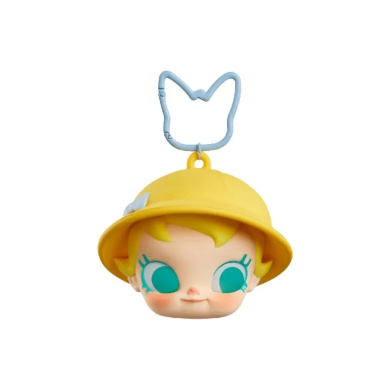 POP MART Molly Silicone Earphone Case Unisex Beige & Yellow-0
