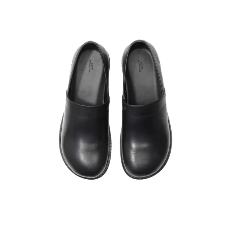 A.P.C Judith H Clog Casual Shoes Men's Black-4