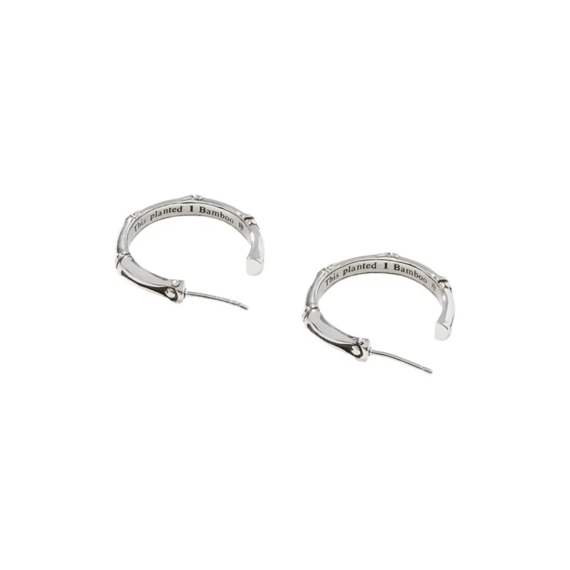 JOHN HARDY 925 Sterling Silver Earrings Women's Silver-2