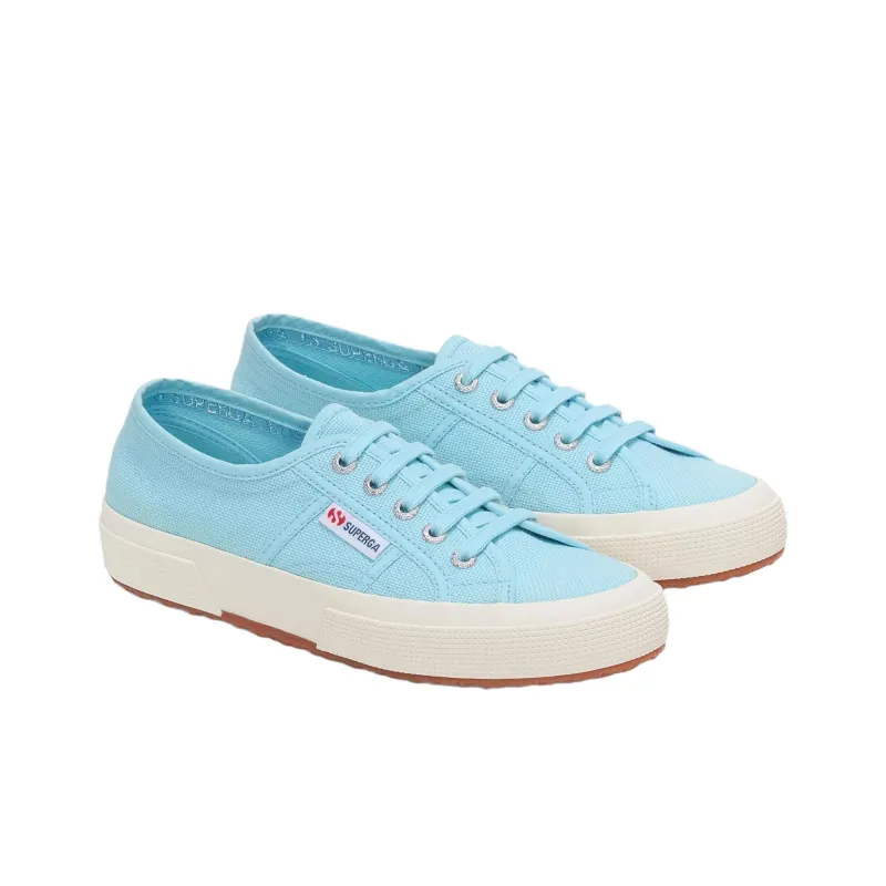 SUPERGA 2750 COTU CLASSIC Abrasion Resistant Low Top Skateboard Shoes Unisex Blue-1