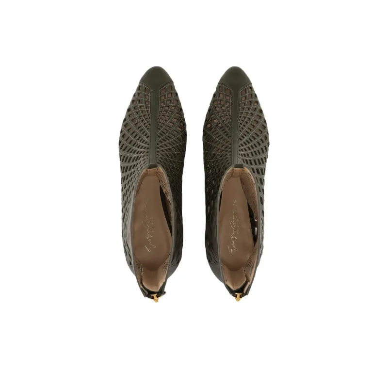 AMANI Ankle Boots 3.5cm Women's Brown-3