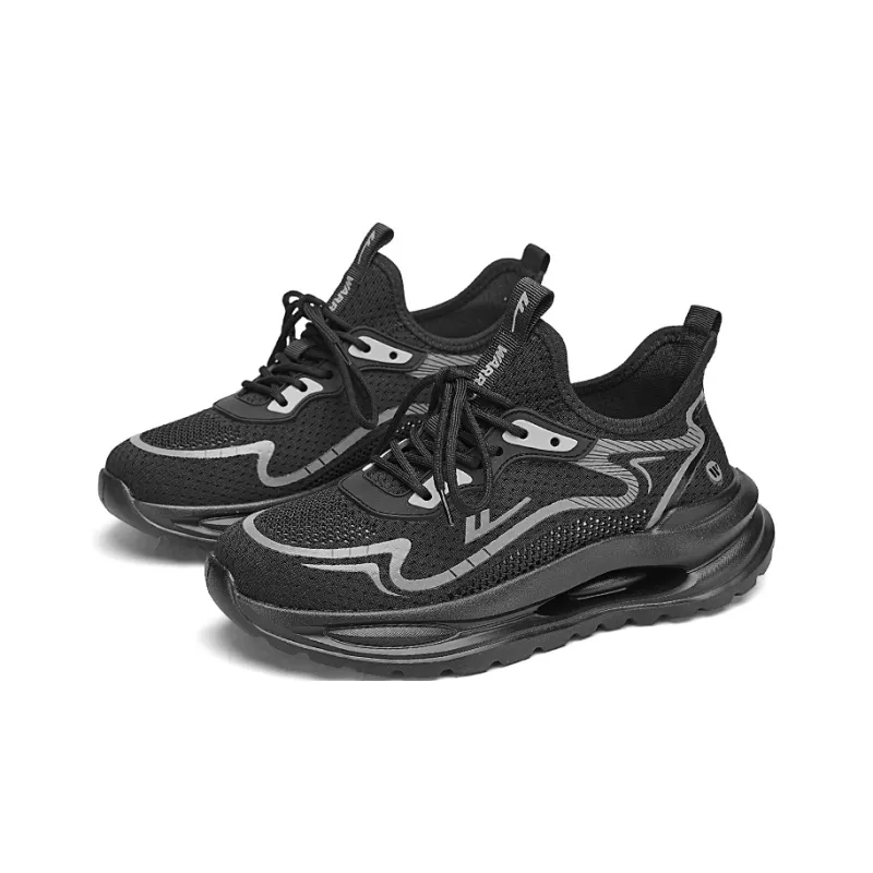 Warrior Abrasion Resistant Breathable Height Increasing Low Top Casual Running Shoes Men's-15