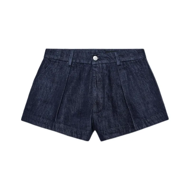 ZARA ZW Series Denim Shorts Women's-0