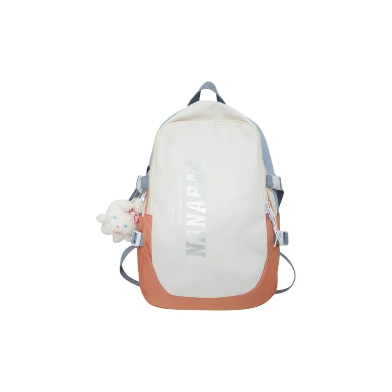 Wolfhorse Nylon Backpack Regular Unisex Black/Gray/Dark Blue/Orange/Purple-18