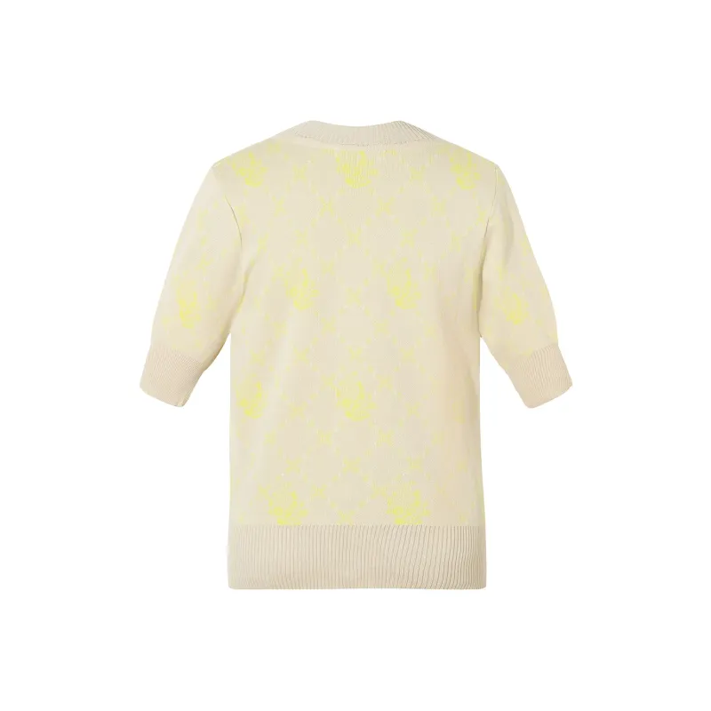 FAWENXIANGZI Knitwear Women's Apricot-1
