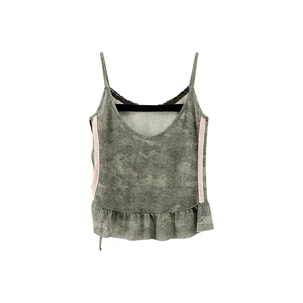 CHUU Tank Tops Women's Green Camouflage-1