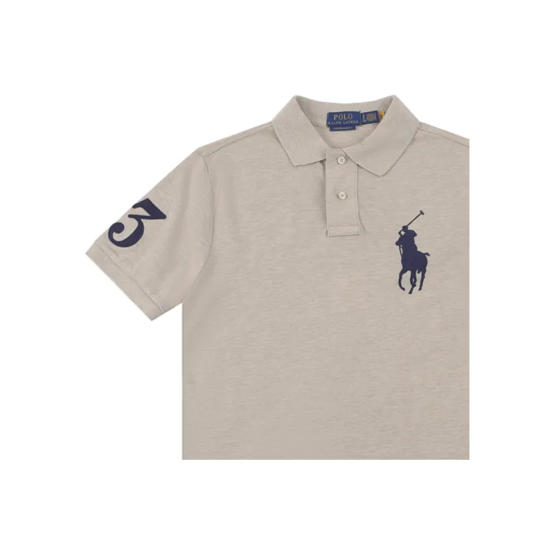 Polo Ralph Lauren SS25 Polo Shirt Men's Khaki-2
