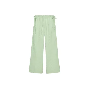 ZARA Casual Pants Women's Green/White
