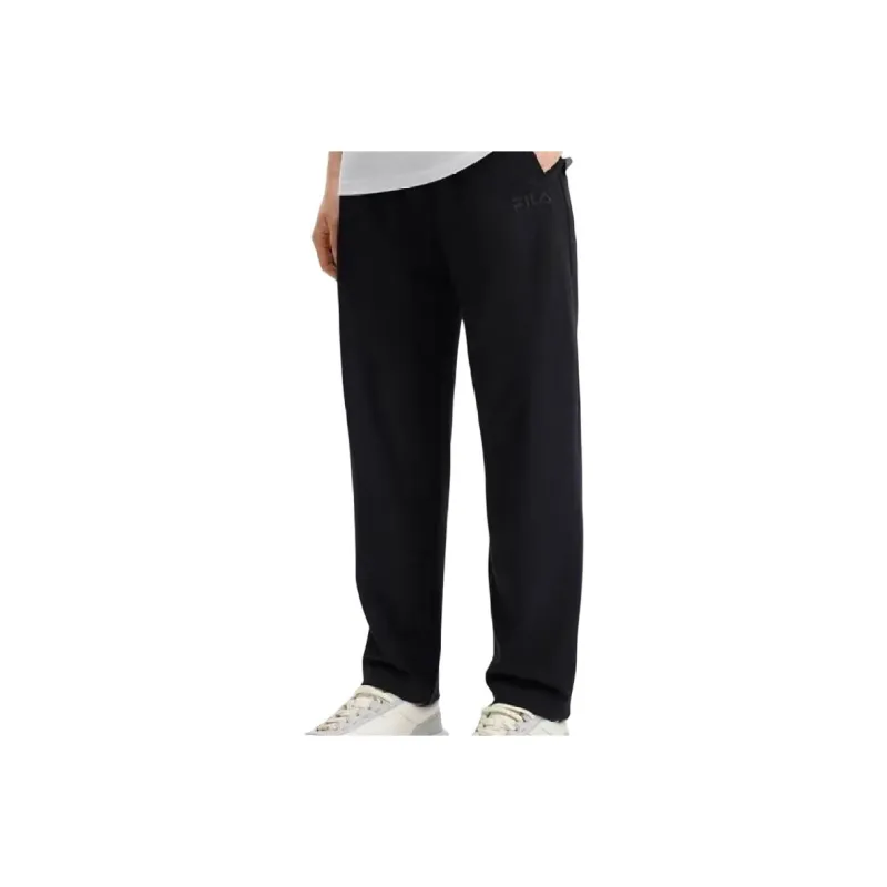 FILA Knitted Sweatpants Men's Black BK-0